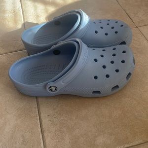Blue crocs